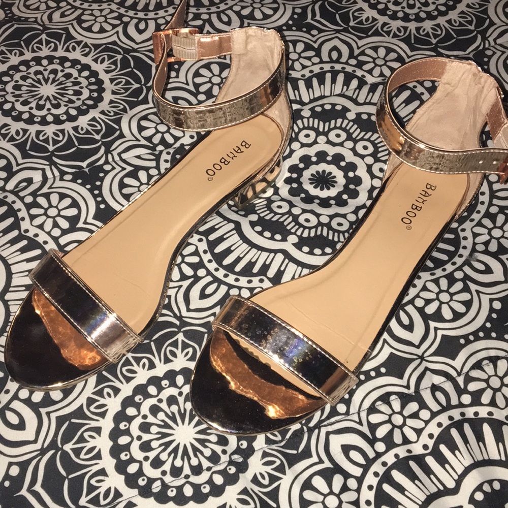 rose gold flats